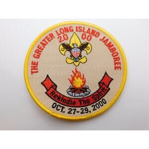 BSA 2000 The Greater Long Island Jamboree Rekindle The Spirit Patch NEW